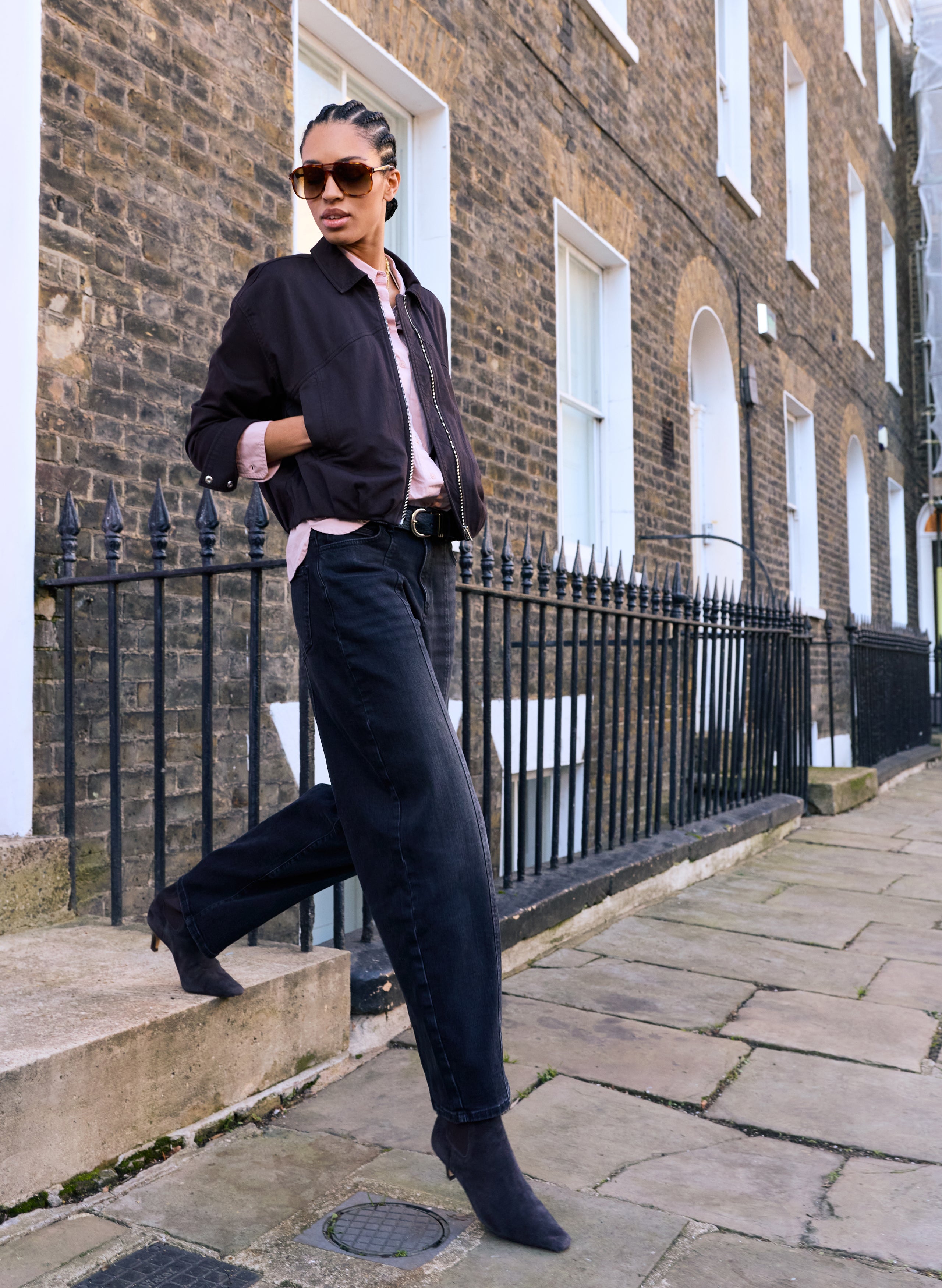 Esme Organic Cotton Bomber Jacket