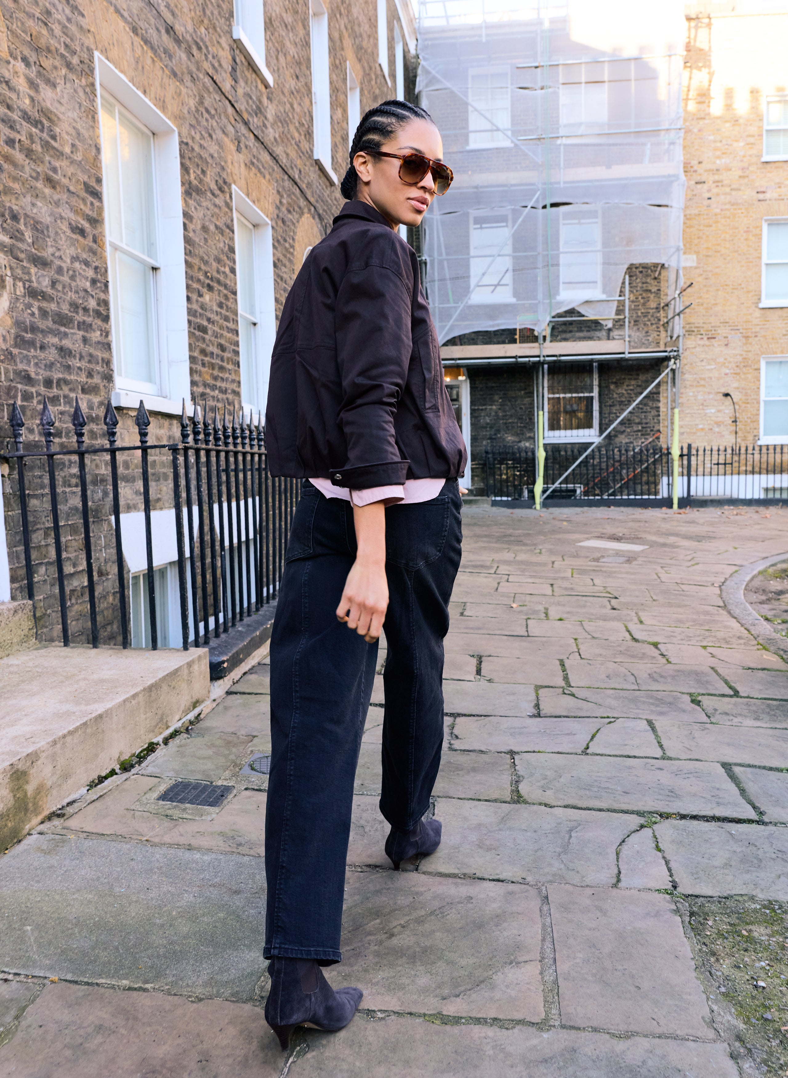 Esme Organic Cotton Bomber Jacket