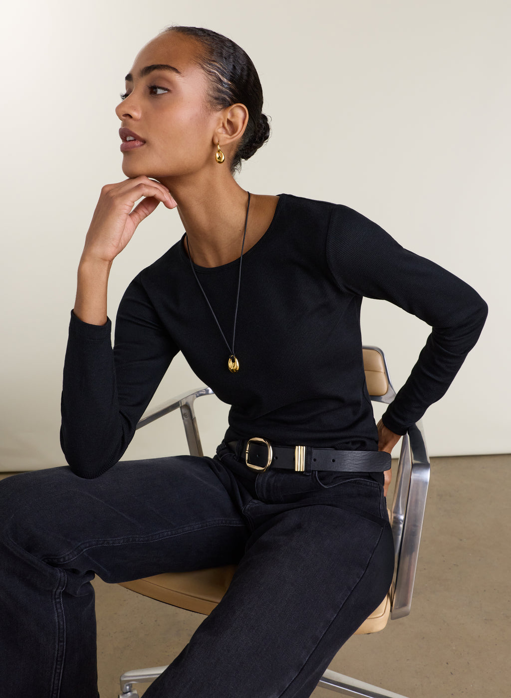 Kim Straight Leg Mid Rise Jeans