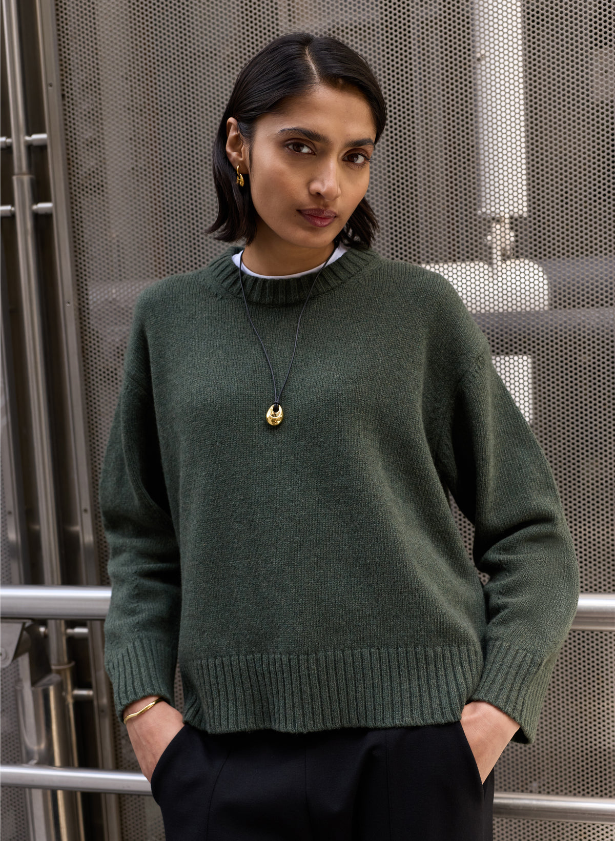 Sara Cashmere Crew Neck Jumper