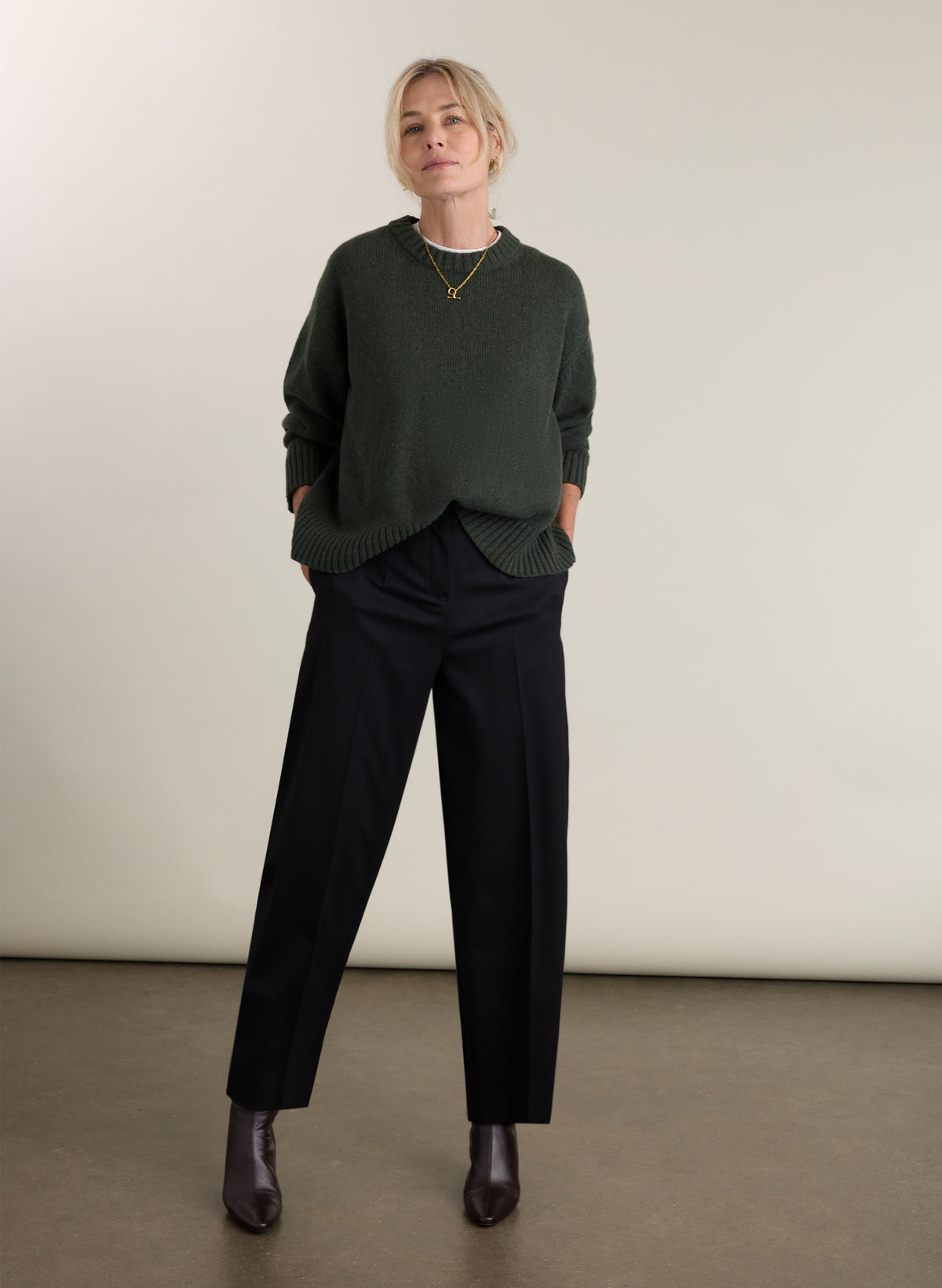 Sara Cashmere Crew Neck Jumper