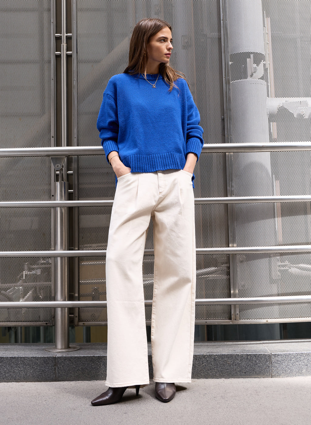 Sara Cashmere Crew Neck Jumper