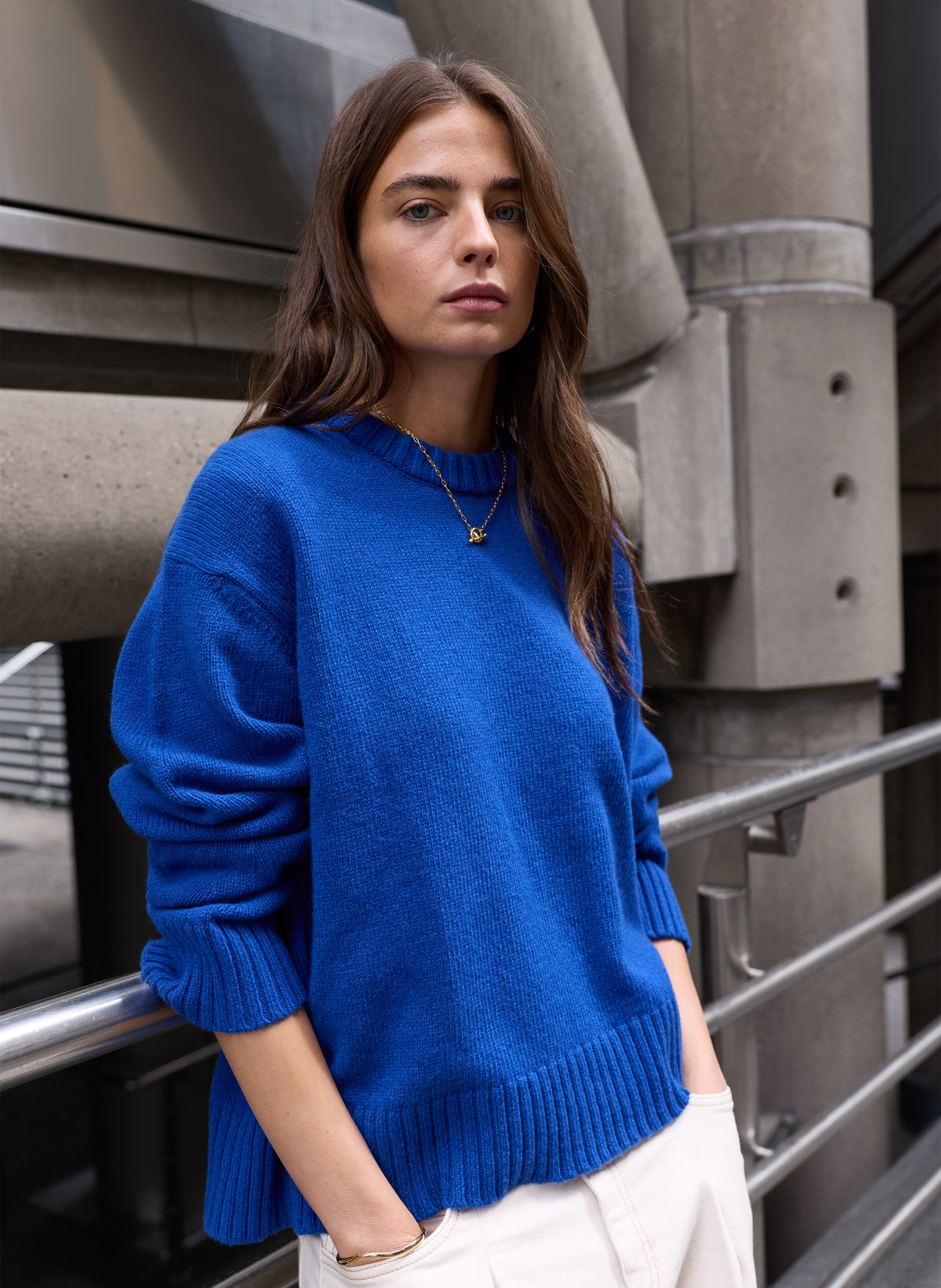Sara Cashmere Crew Neck Jumper