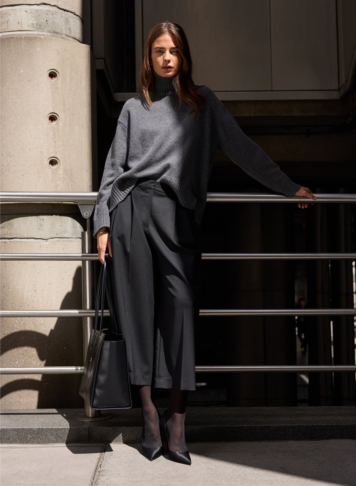 Bella Cashmere Turtleneck Jumper