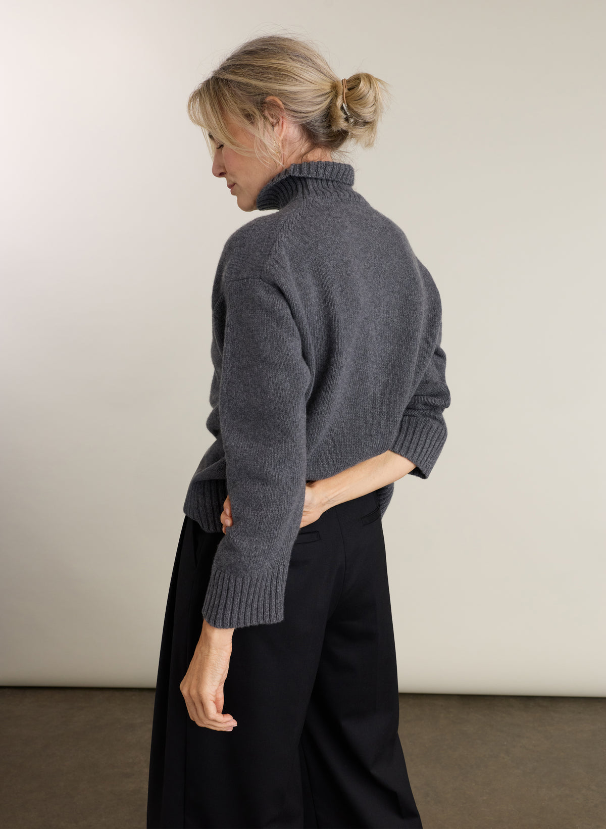 Bella Cashmere Turtleneck Jumper