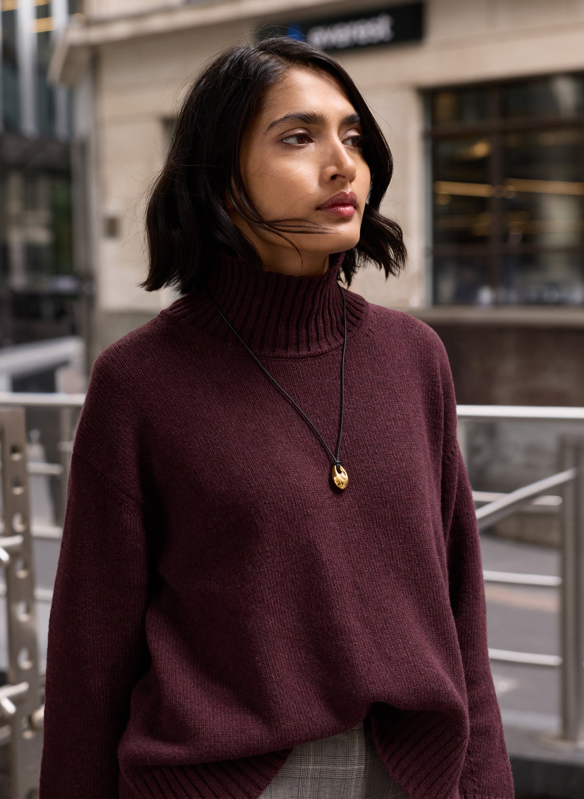 Bella Cashmere Turtleneck Jumper