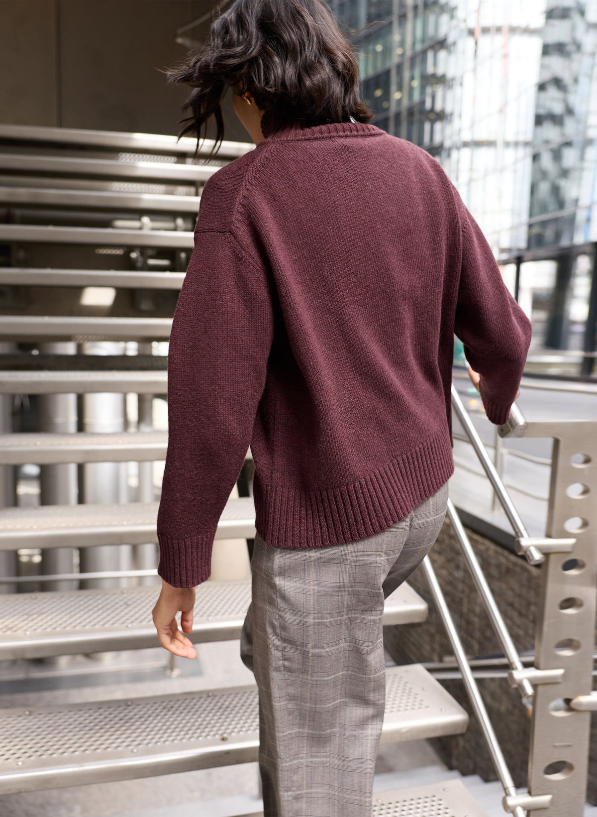 Bella Cashmere Turtleneck Jumper