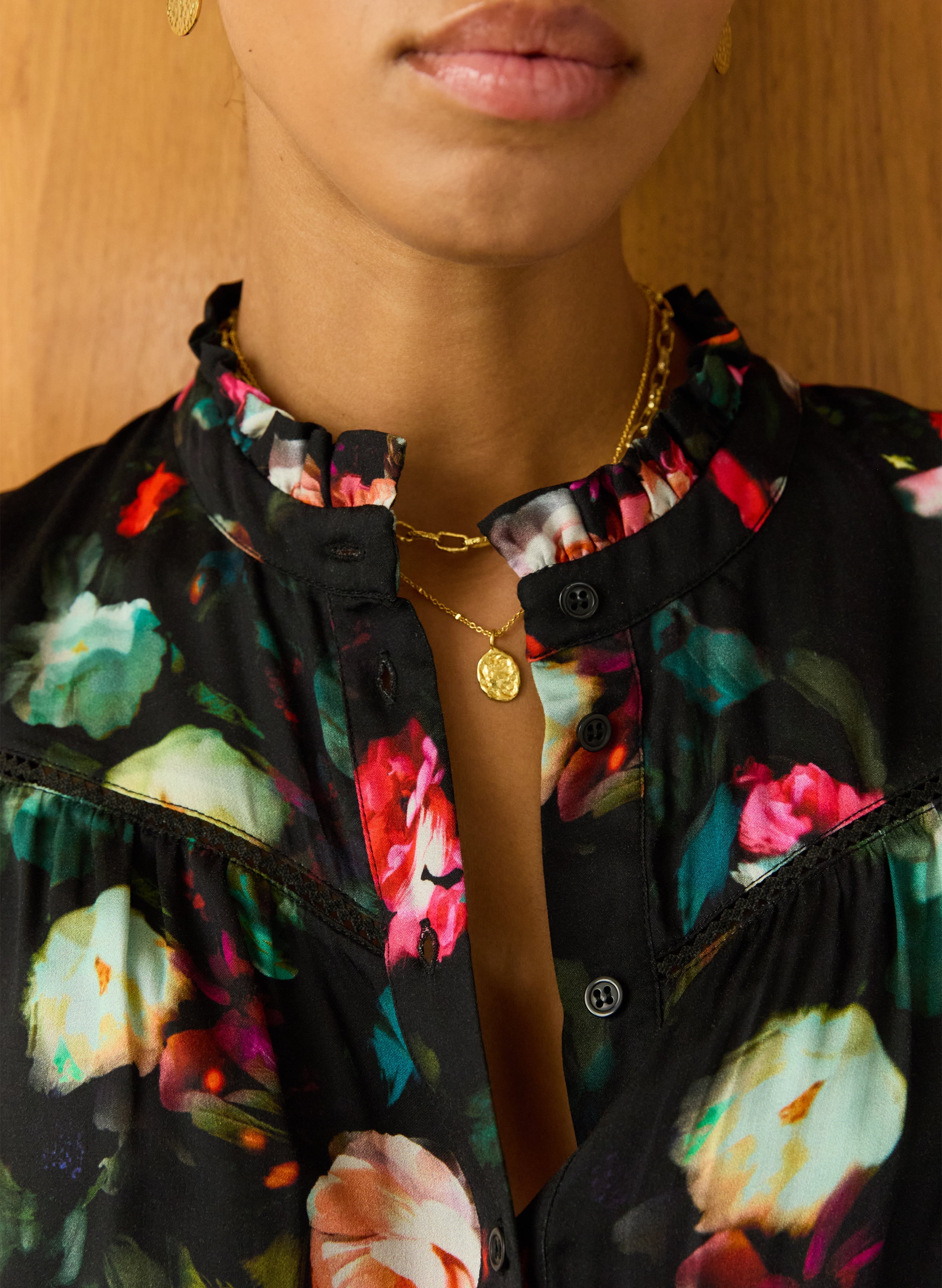 Eleanor Printed Blouse