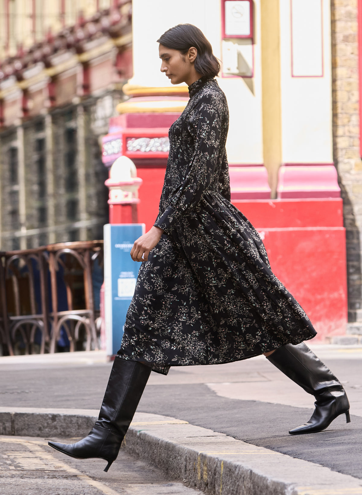 Helena Printed Maxi Dress