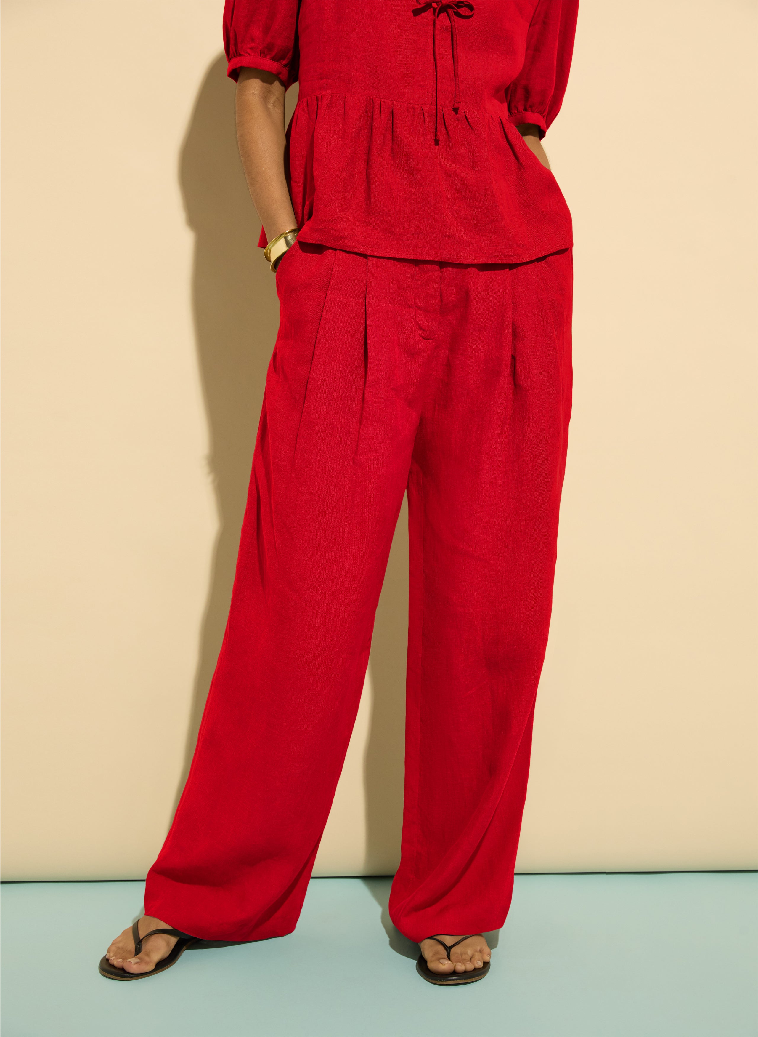 Melissa Linen Trousers