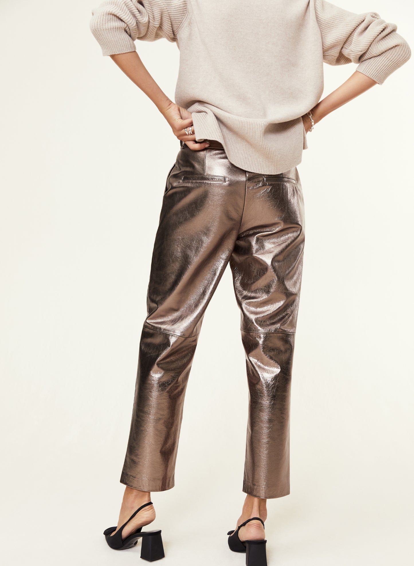 Calina Leather Trousers