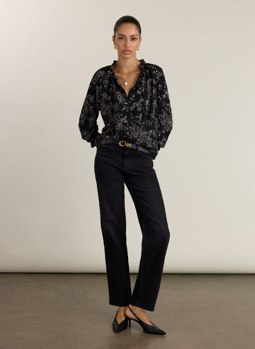 Jasmine Printed Blouse