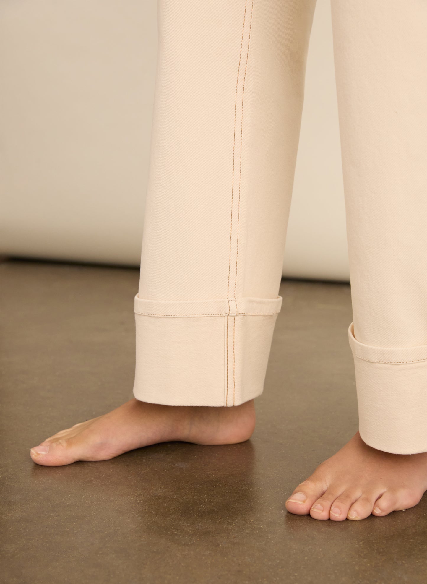 Helen Organic Cotton Stretch Turn Up Jeans