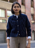 Edie Cable Knit Cardigan