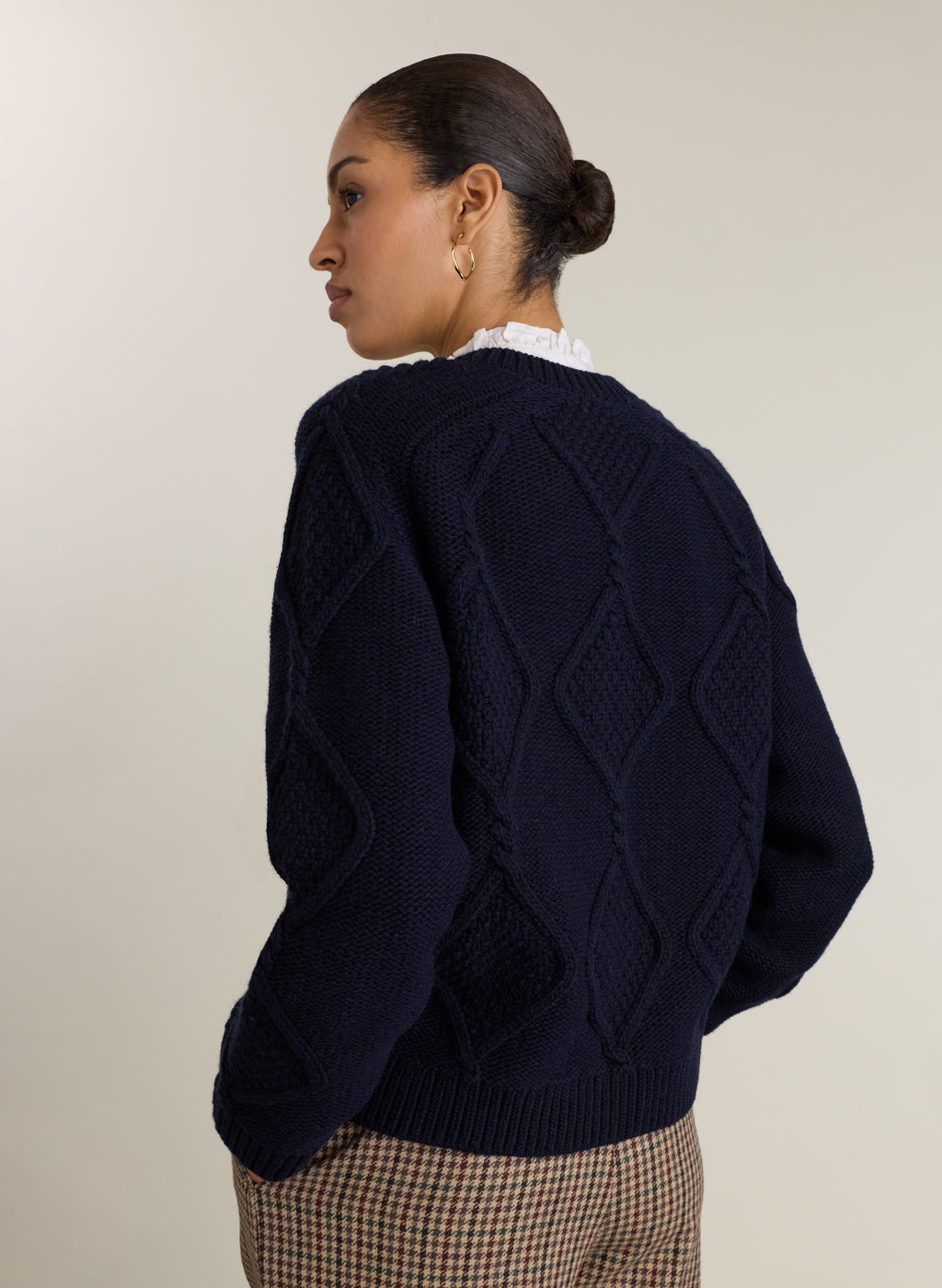 Edie Cable Knit Cardigan