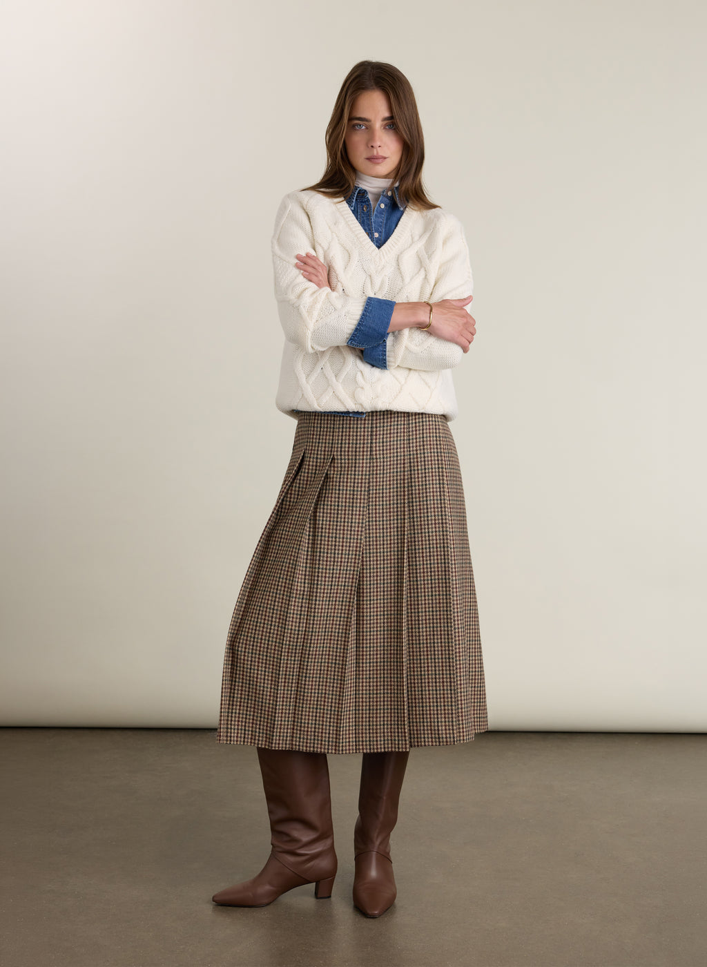 Rumi Cable Knit Jumper