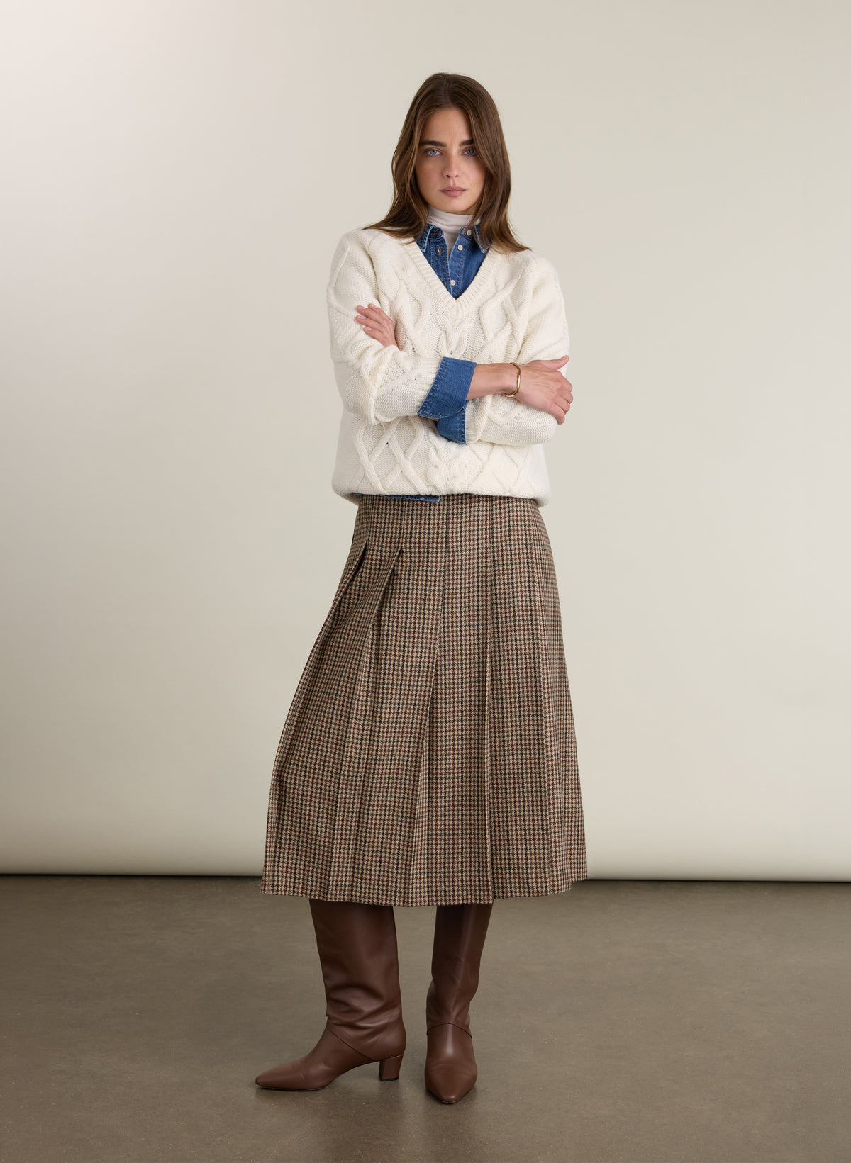 Rumi Cable Knit Jumper