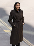 Langley Belted Wool Coat