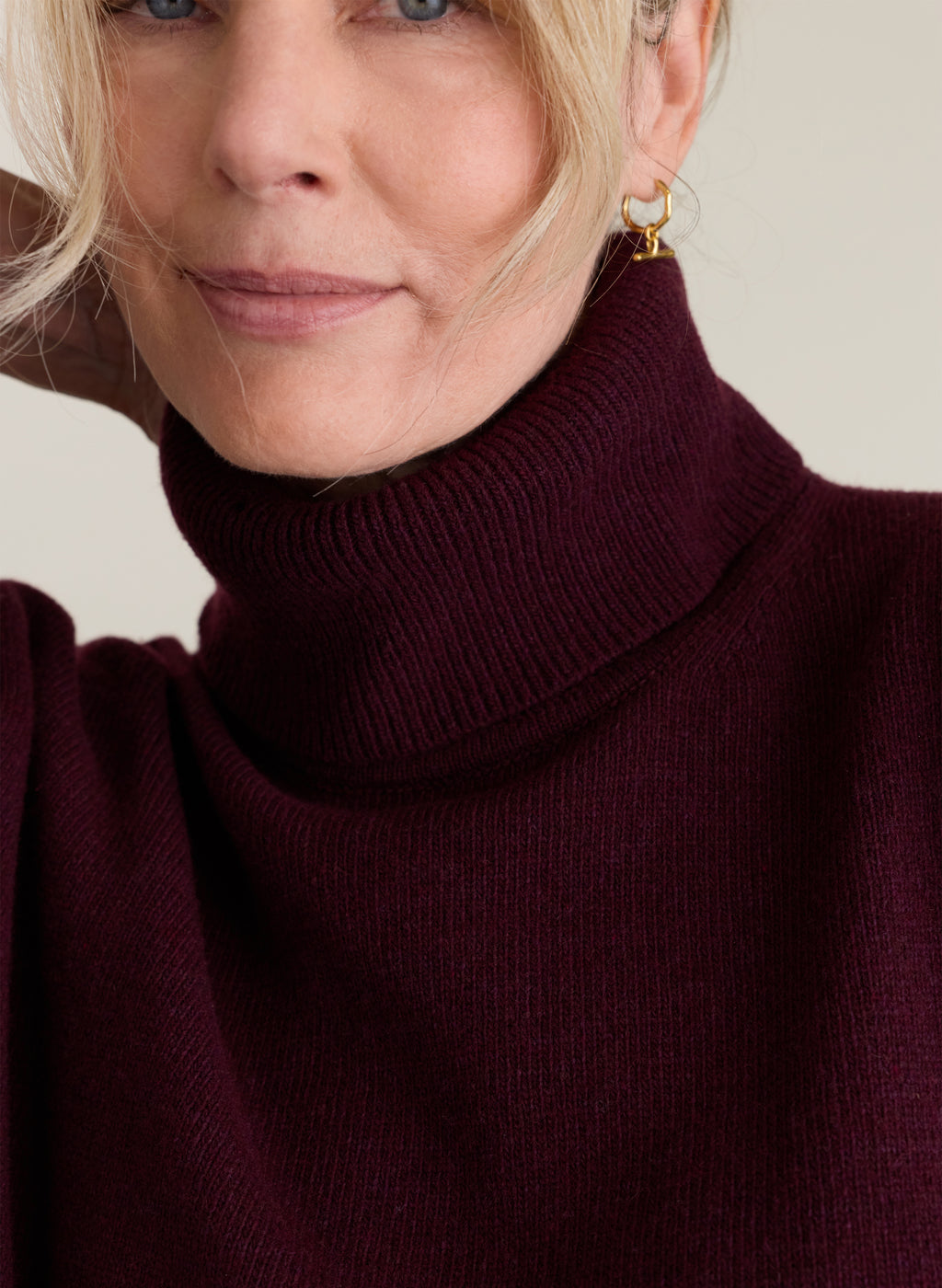 Katy Turtleneck Knit Dress