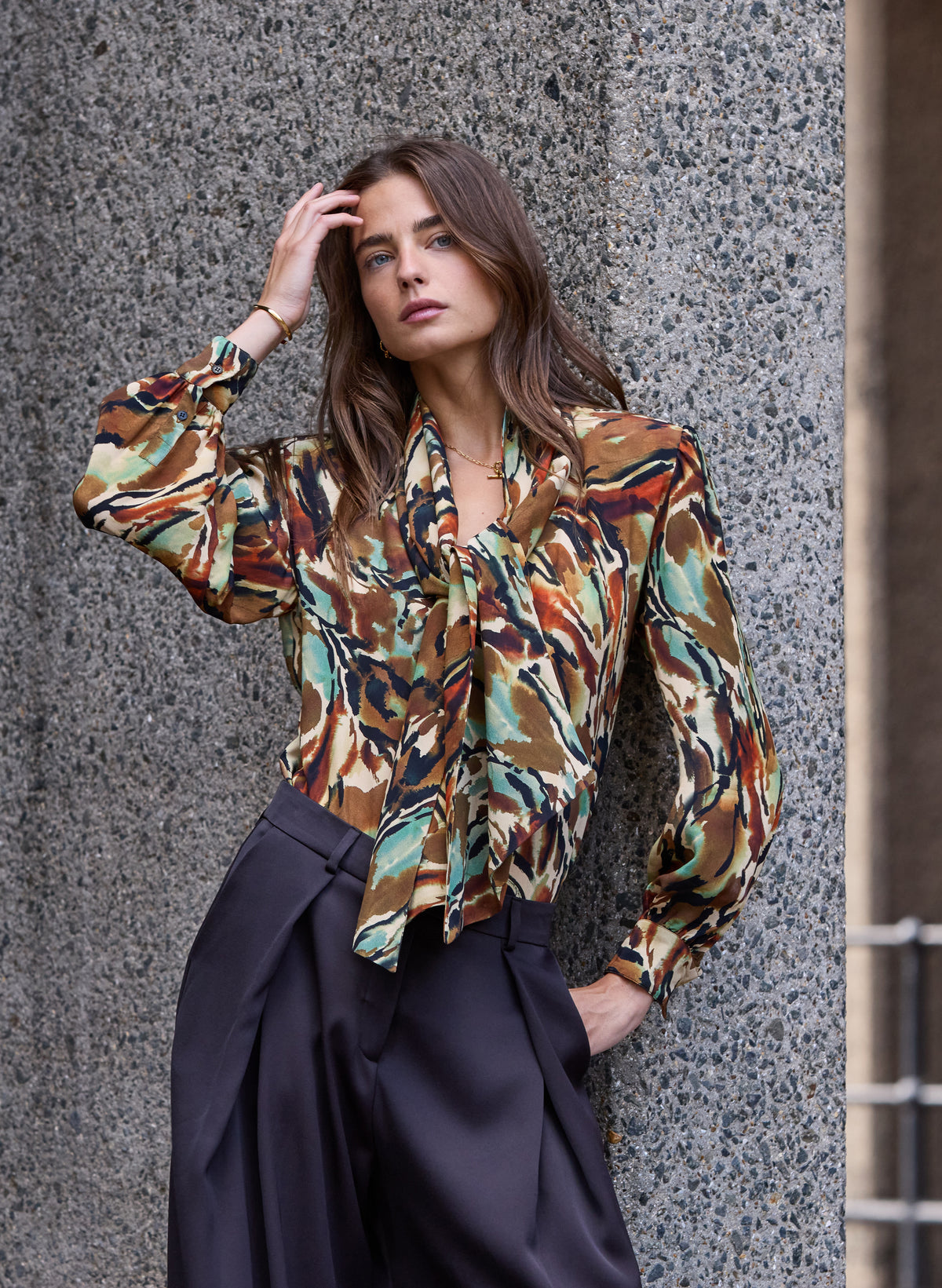 Tamara Printed Blouse