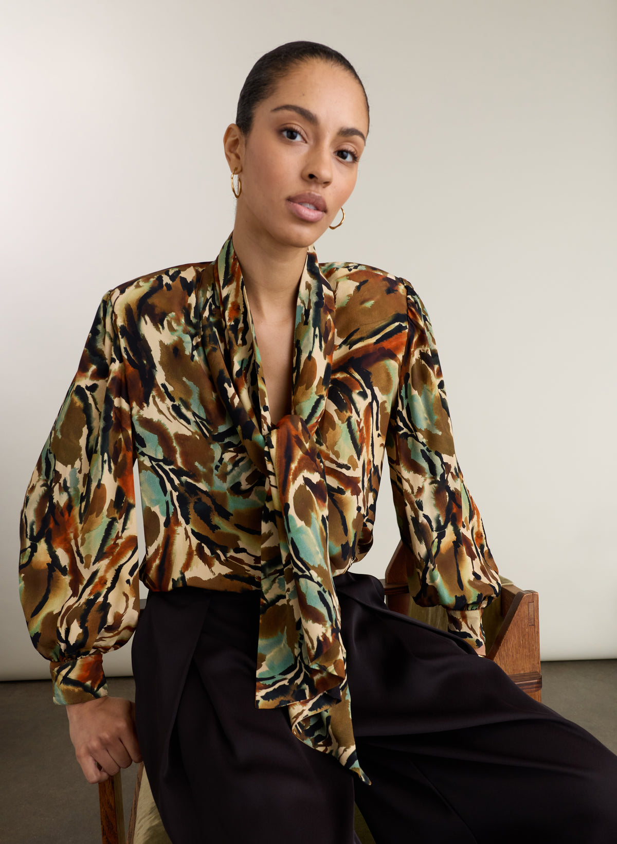 Tamara Printed Blouse