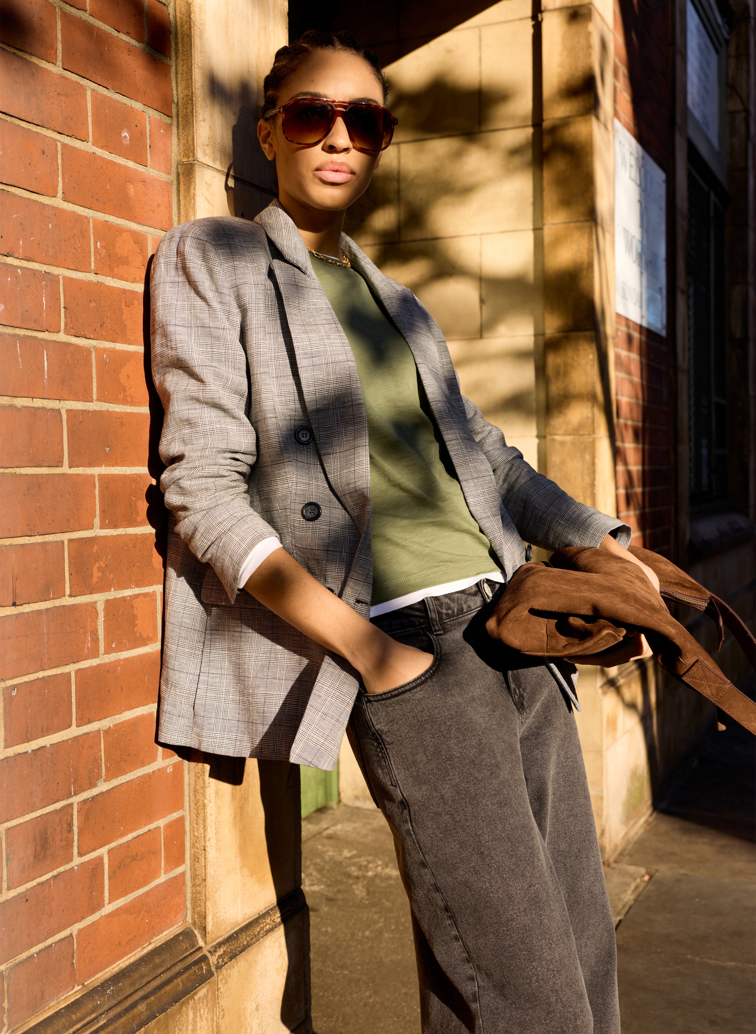 Addie Double Layer Organic Cotton Top