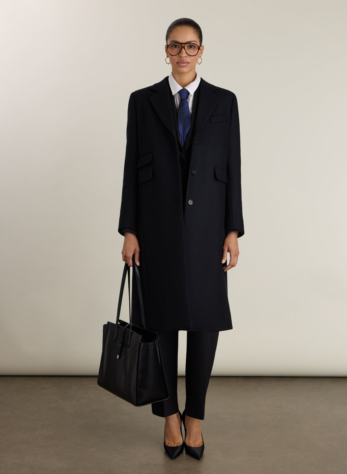 Hana Long Wool Coat