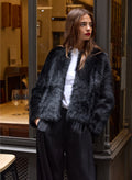 Danni Cropped Sheepskin Coat