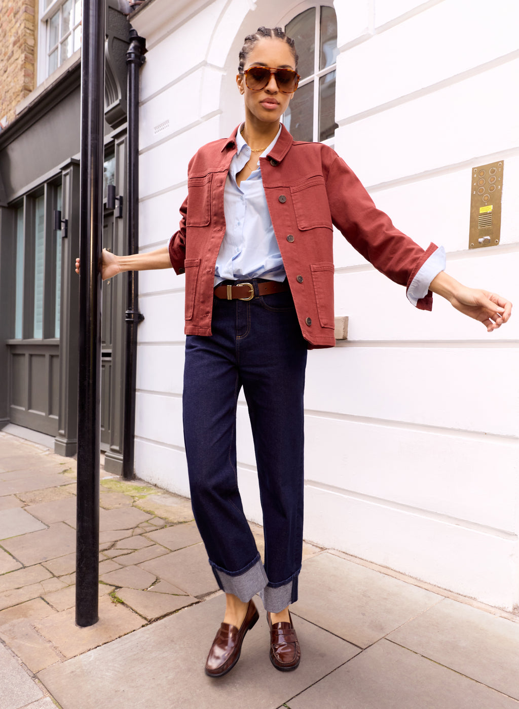 Rowan Organic Cotton Denim Utility Jacket