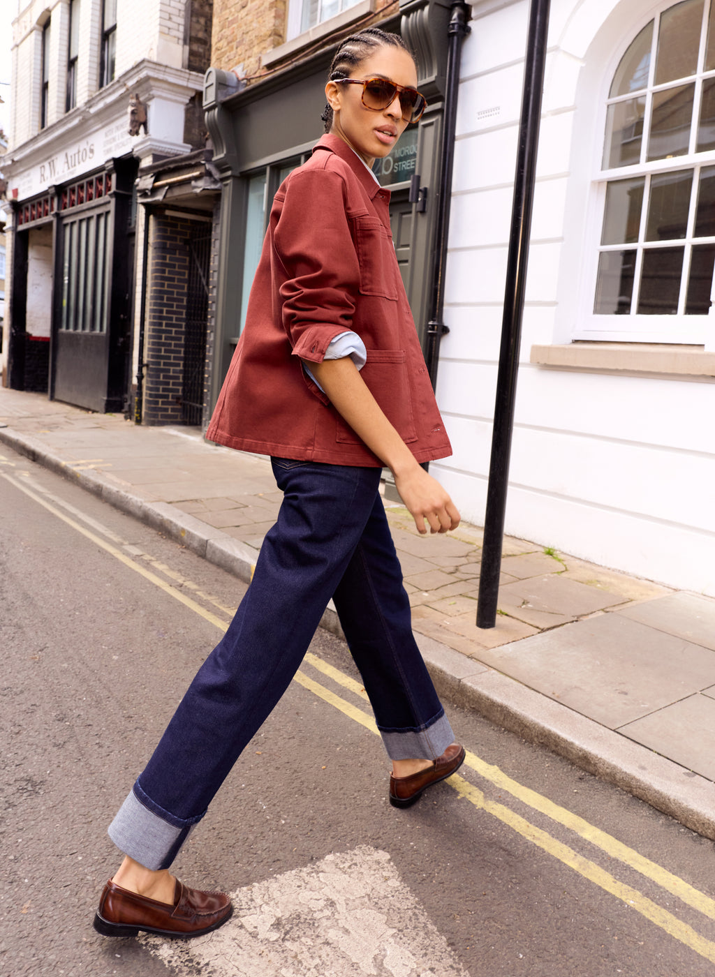 Rowan Organic Cotton Denim Utility Jacket