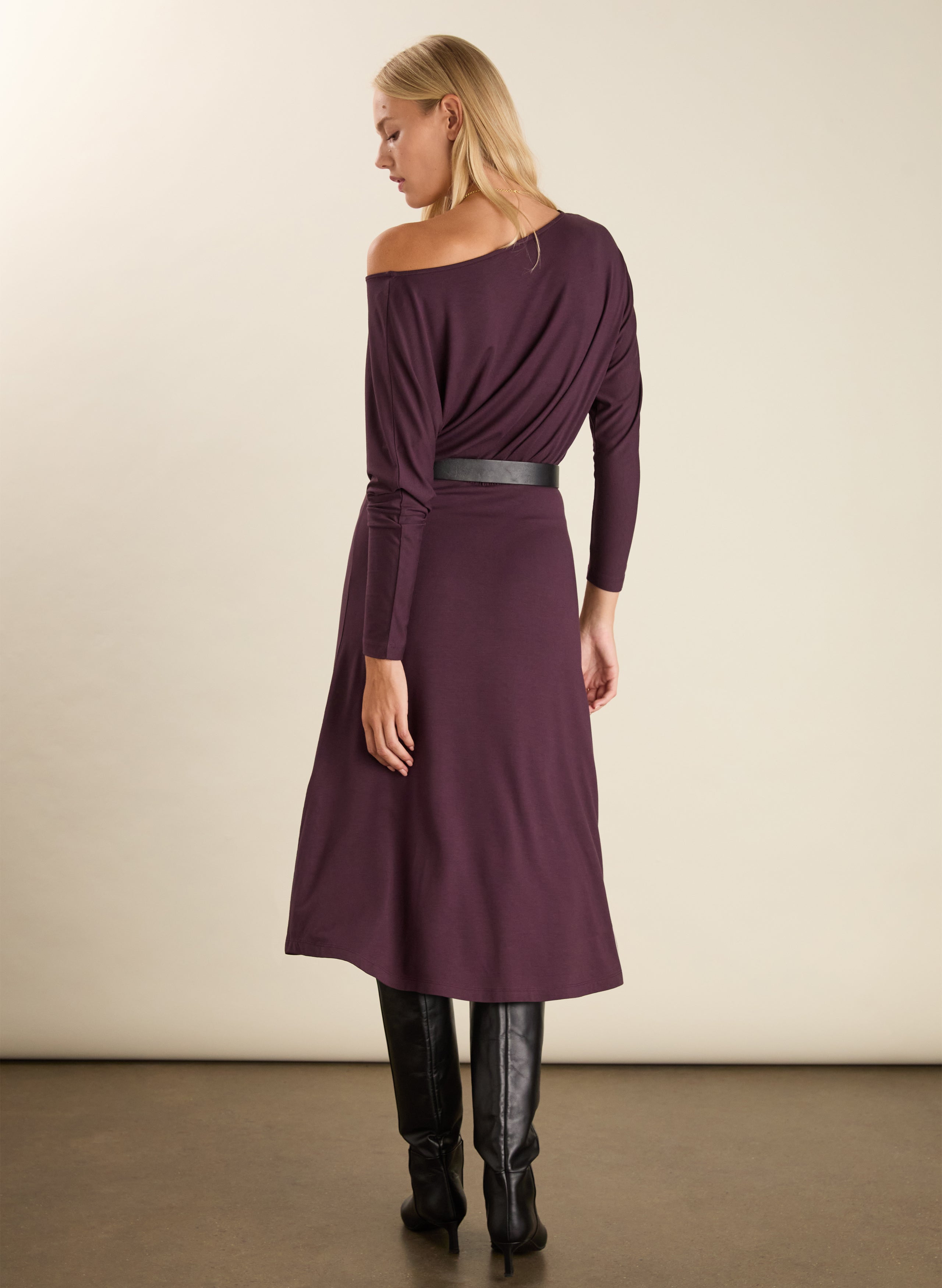 Sarah Jersey Midi Dress