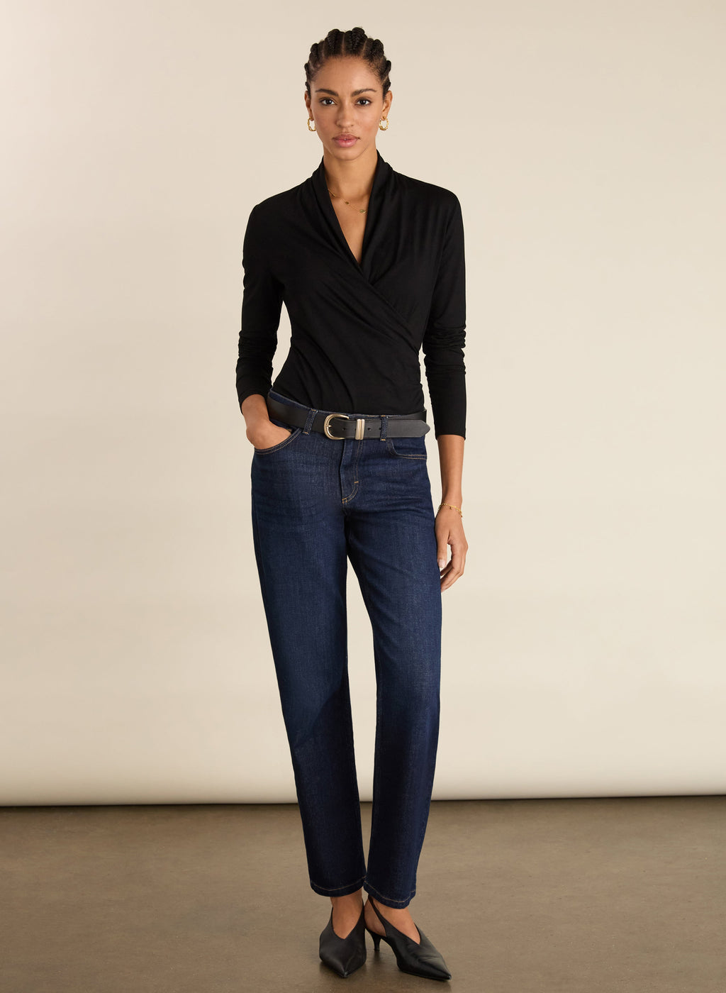 Zenna Organic Cotton Stretch Straight Leg Jeans