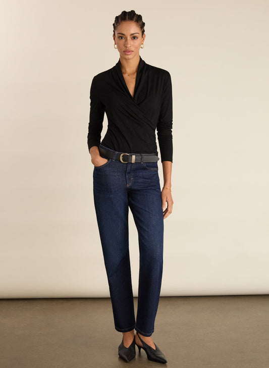 Zenna Organic Cotton Stretch Straight Leg Jeans