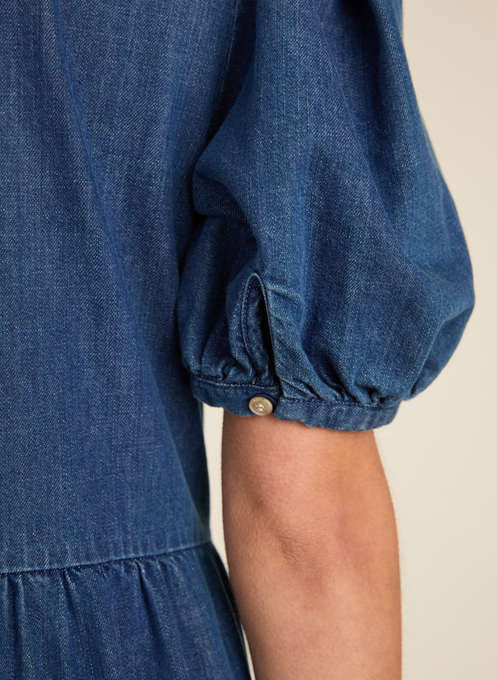 Clementina Denim Midi Dress