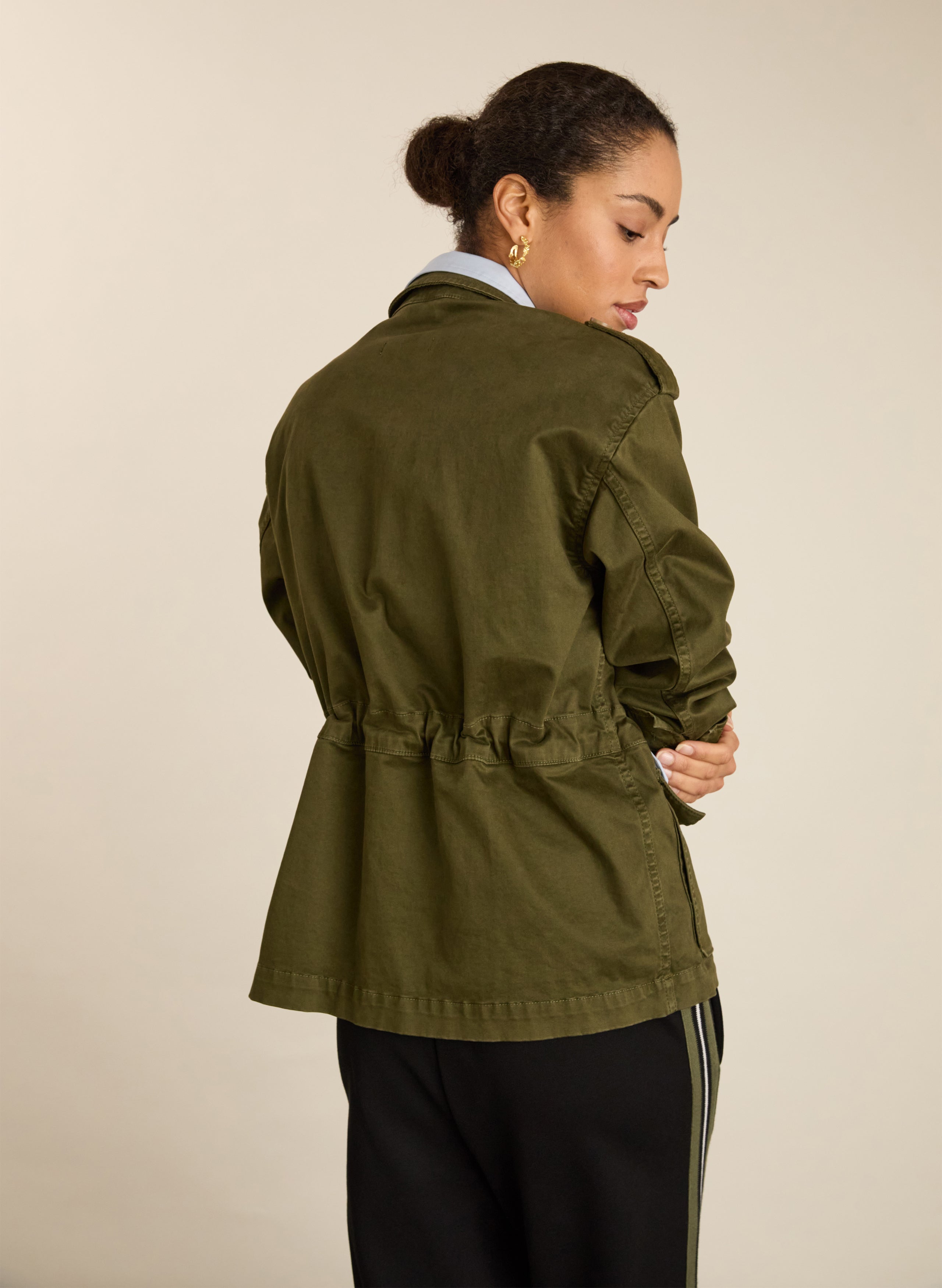 Mattie Organic Cotton Cargo Jacket