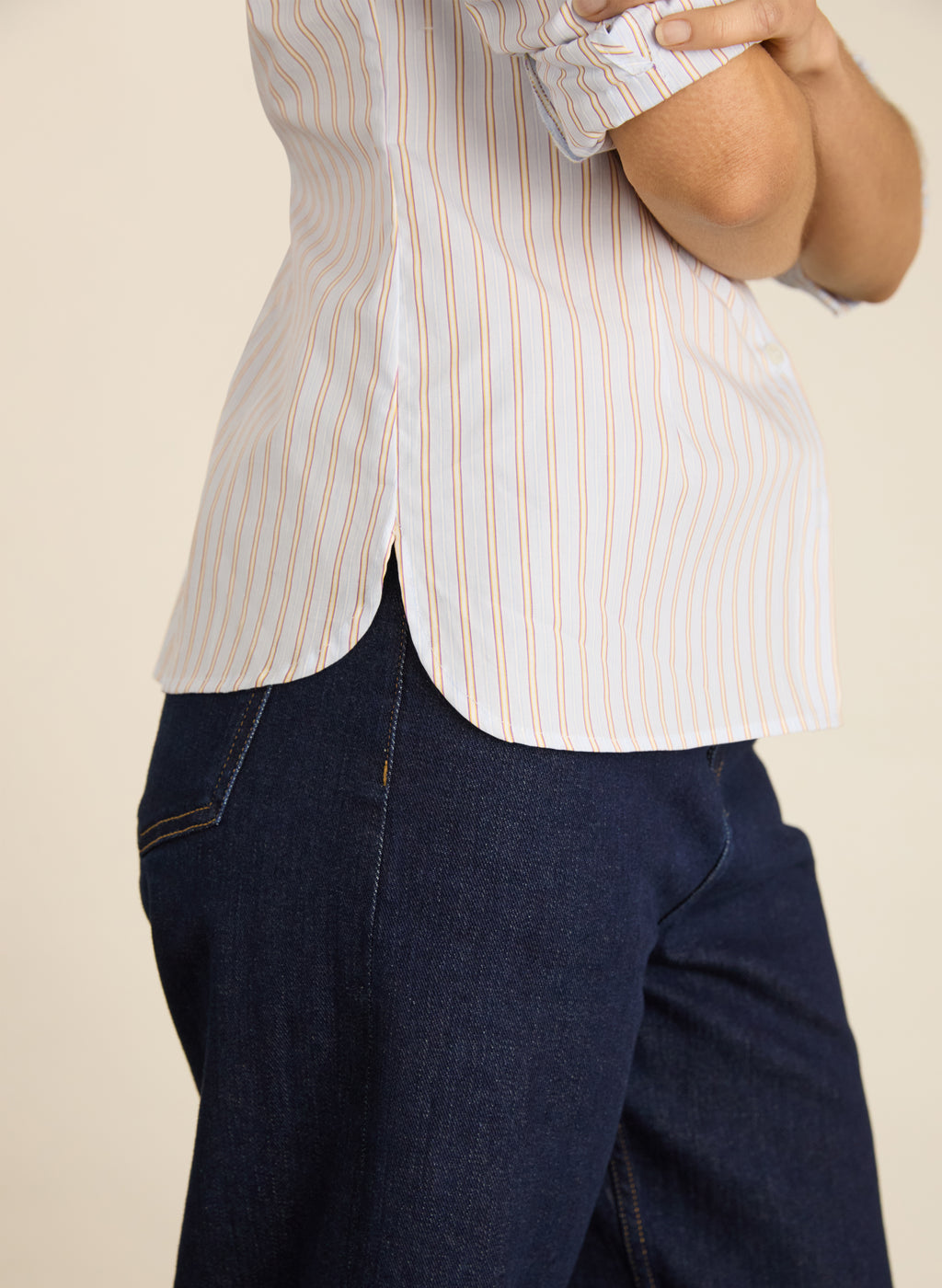 Nicola Organic Cotton Stripe Shirt