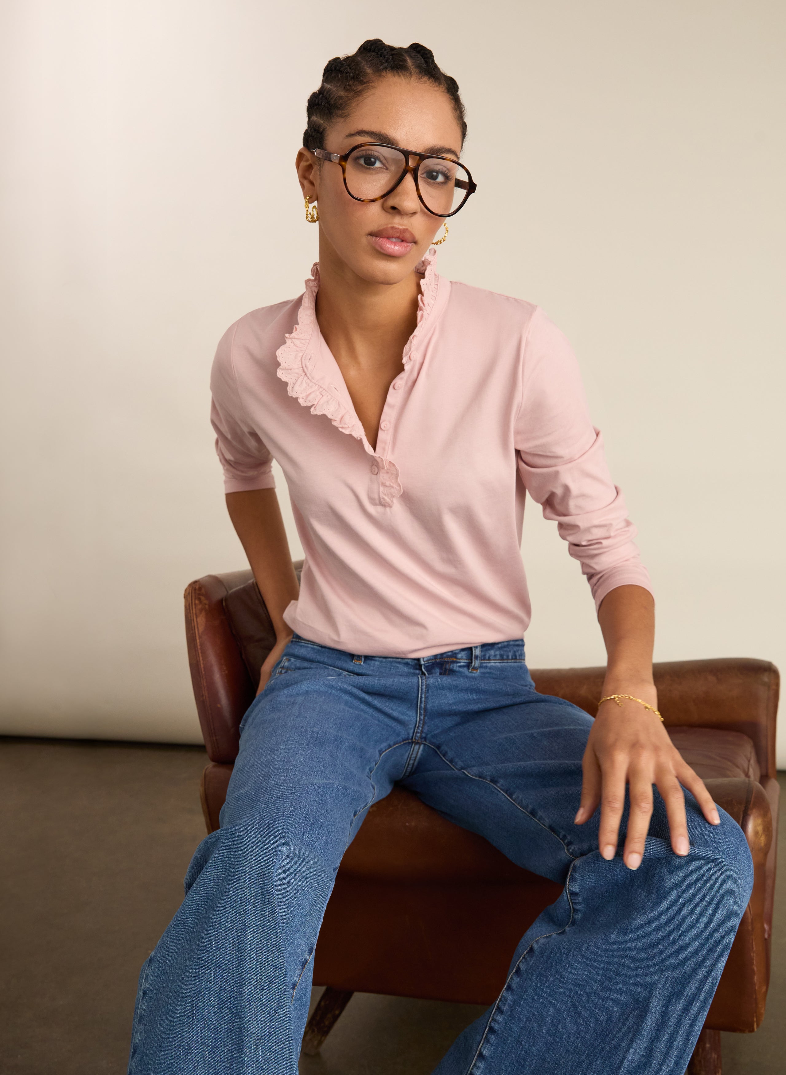 Tricia Organic Cotton Top