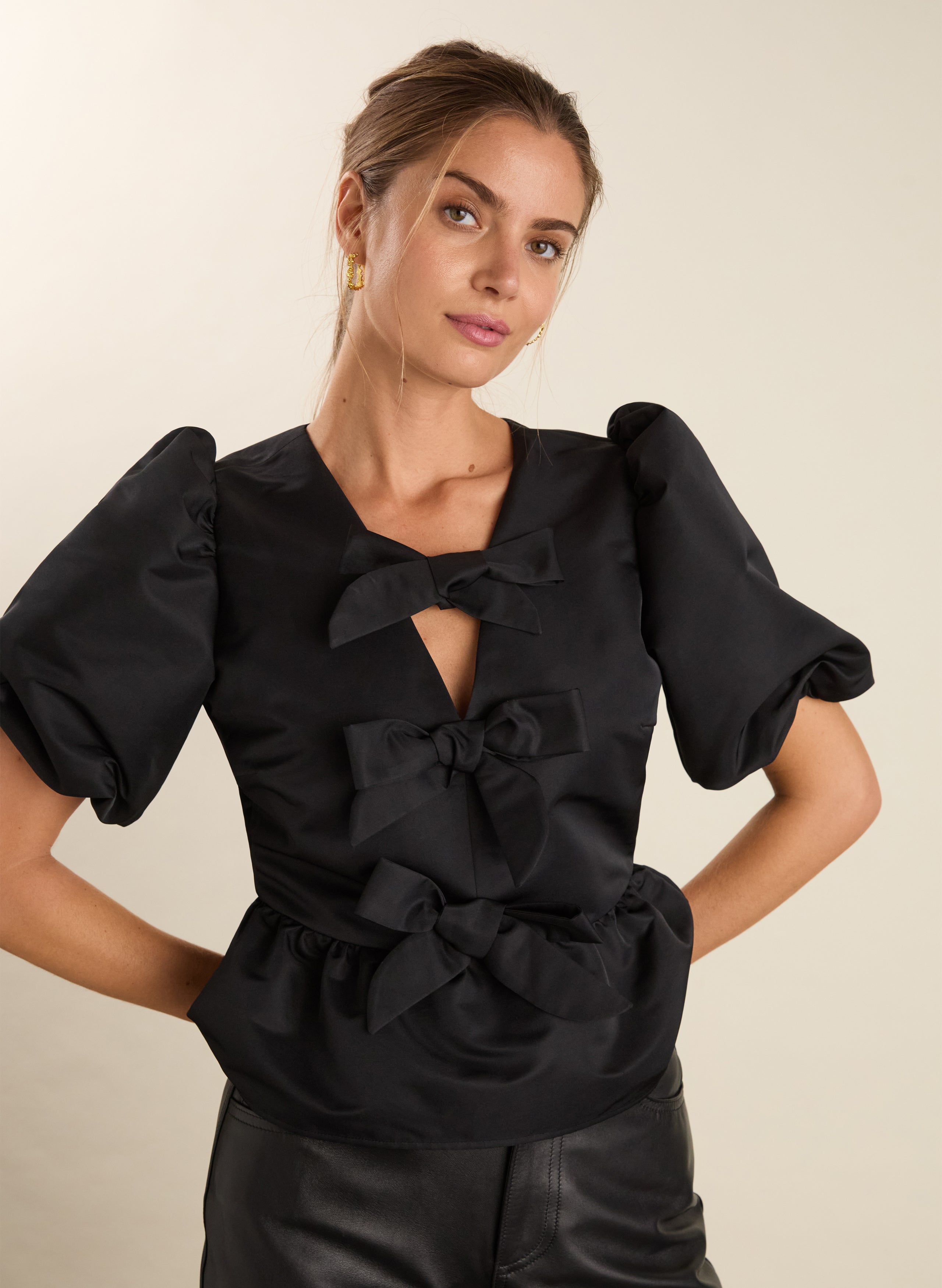 Ophelia Bow Detail Blouse