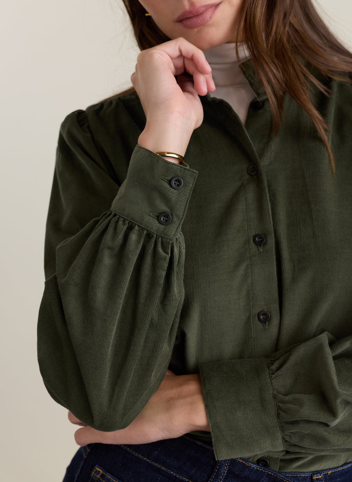 Luisa Corduroy Blouse
