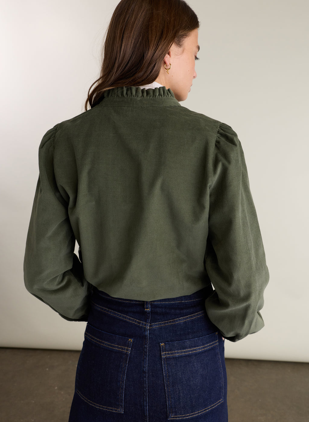 Luisa Corduroy Blouse