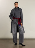 Maria Wide Leg High Waisted Pleated Front Jeans