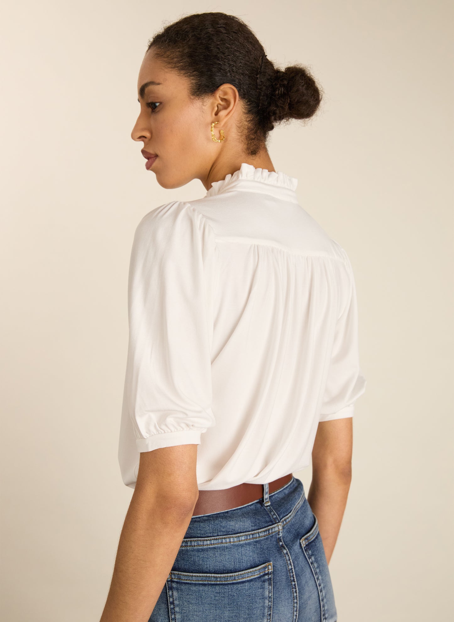 Janey Short Sleeve Blouse