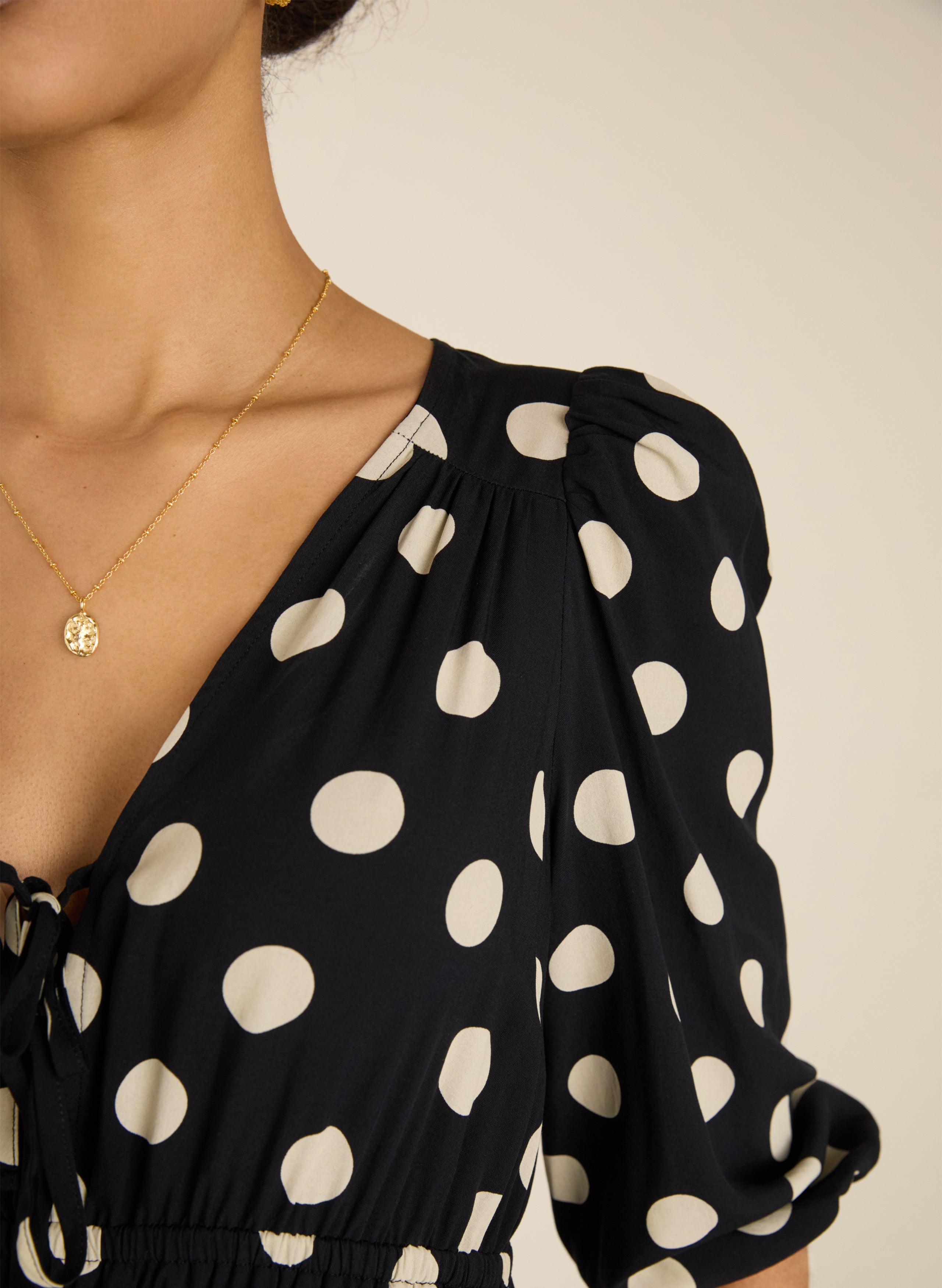 Olesia Printed Midi Dress