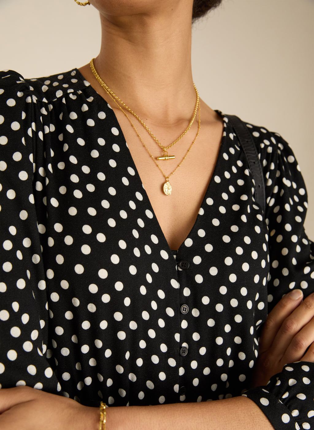 Mary Printed Midi Dress