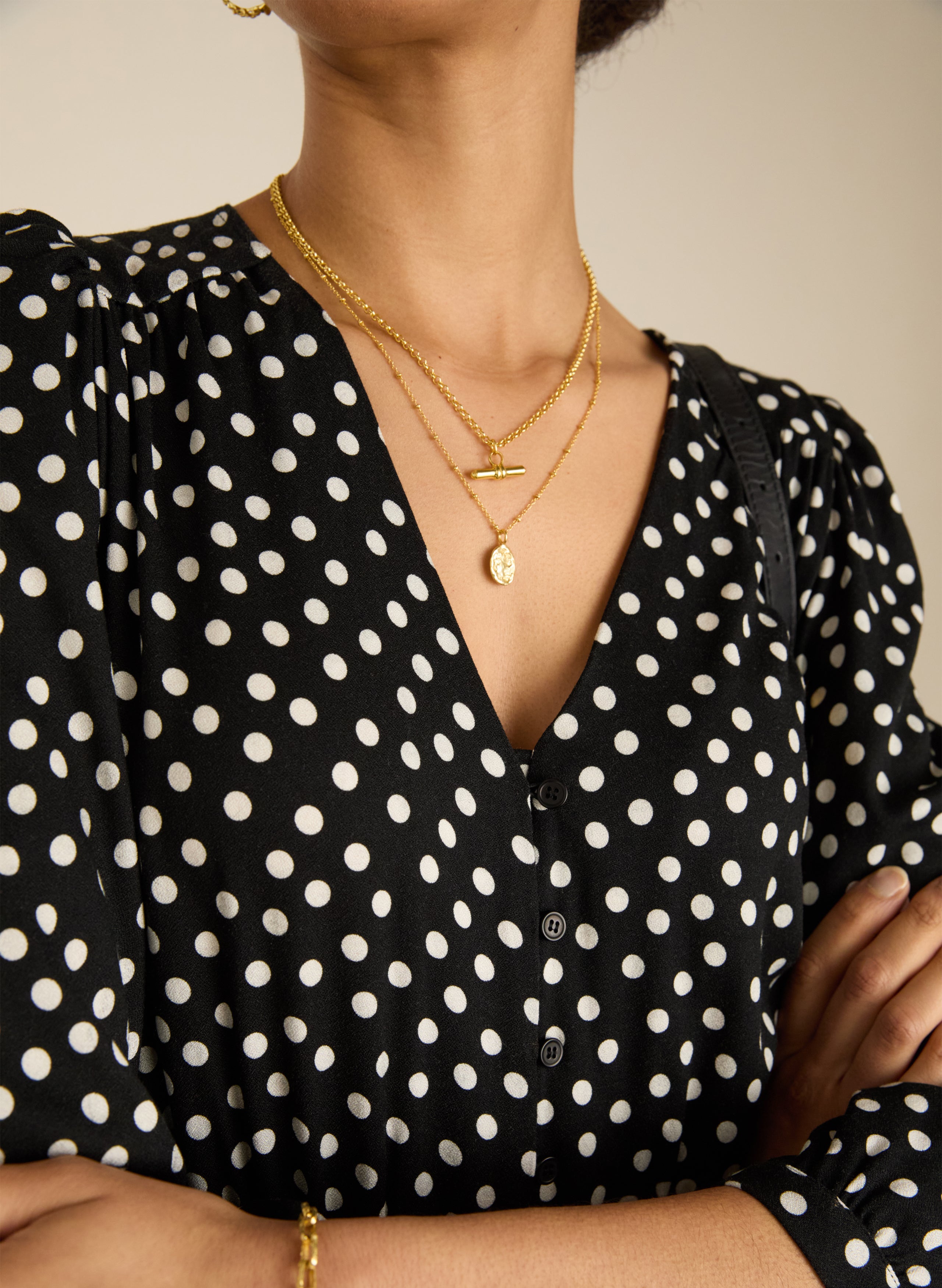 Mary Printed Midi Dress