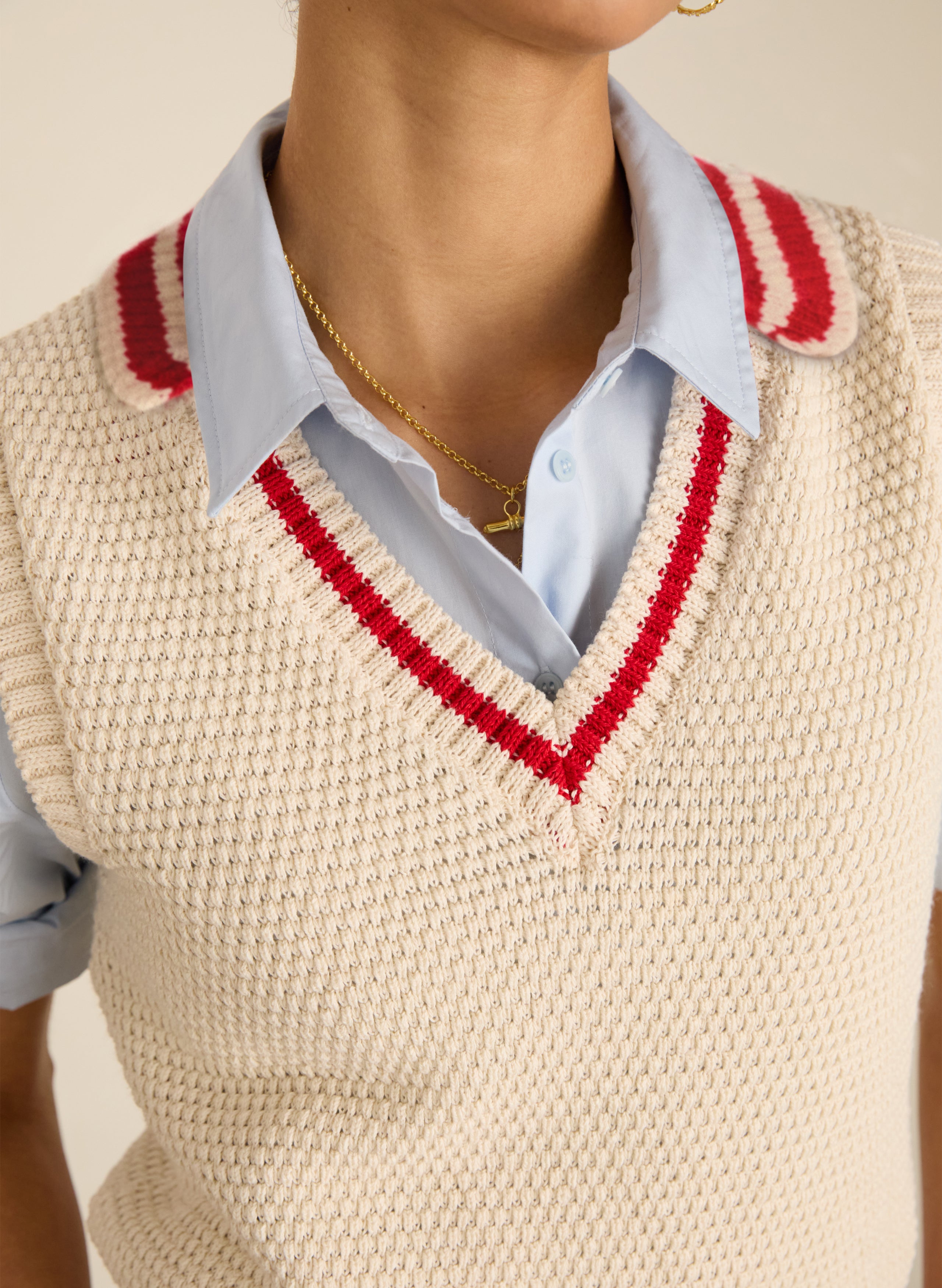 Agnes Ecotec Knitted Vest