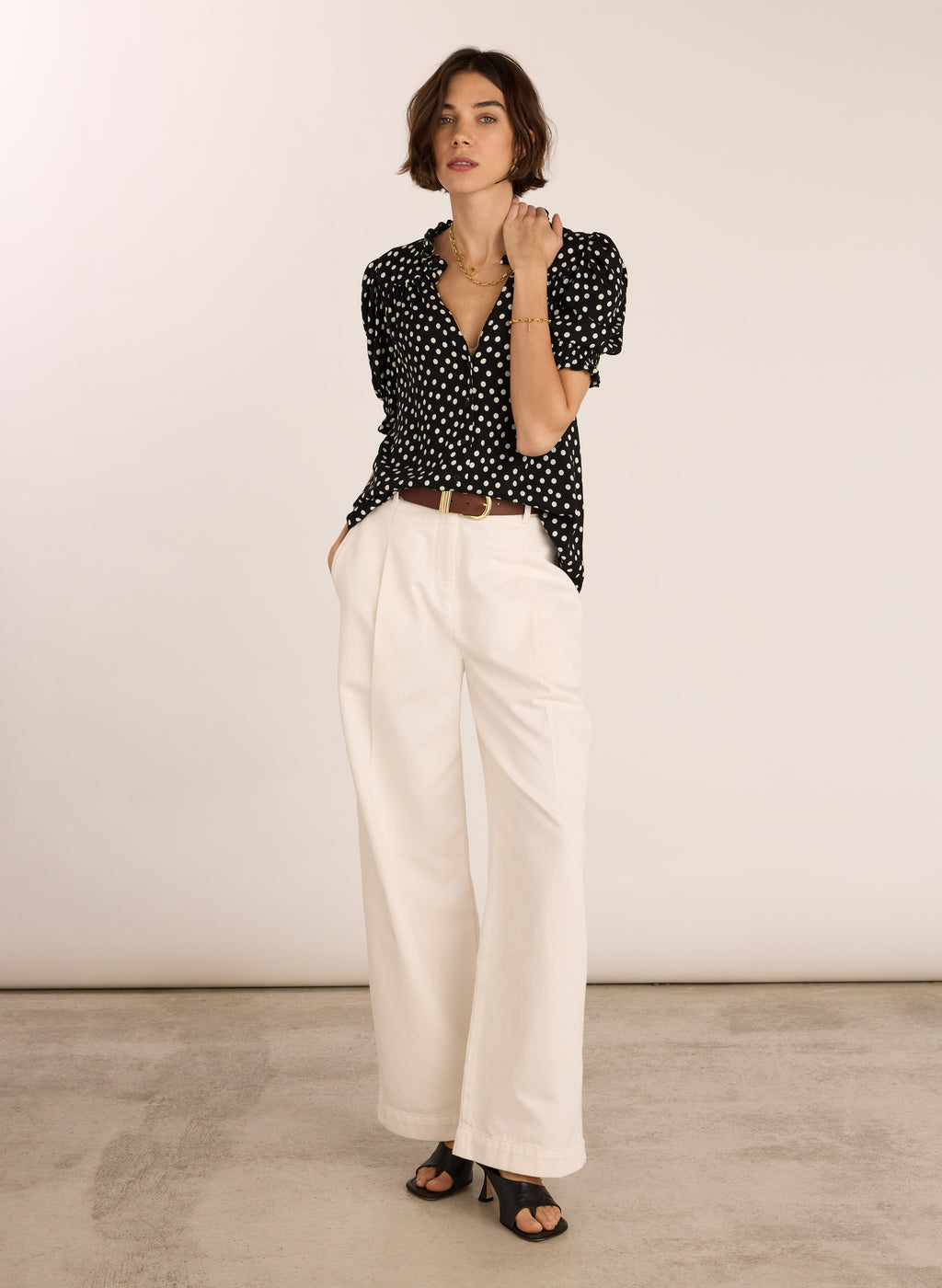 Nolan Printed Blouse