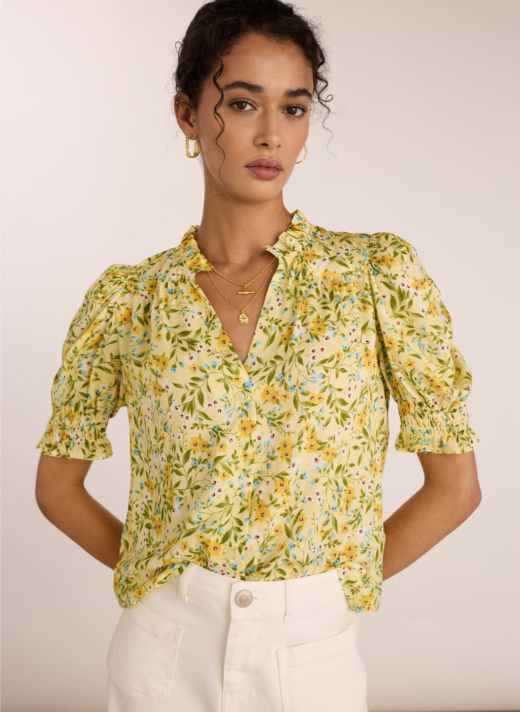Nolan Printed Blouse