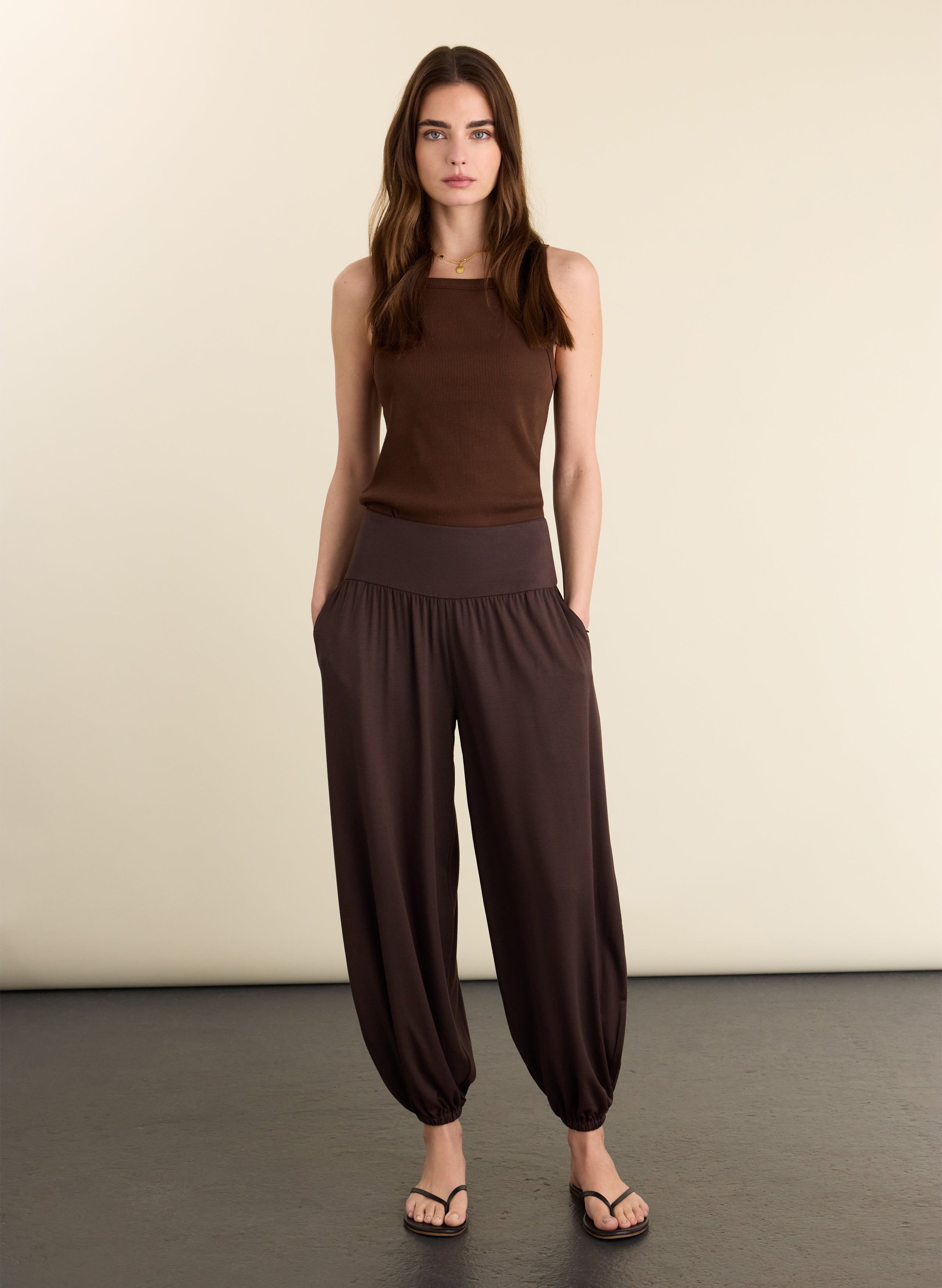 Otis Jersey Balloon Trousers