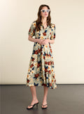 Mariella Printed Midi Dress